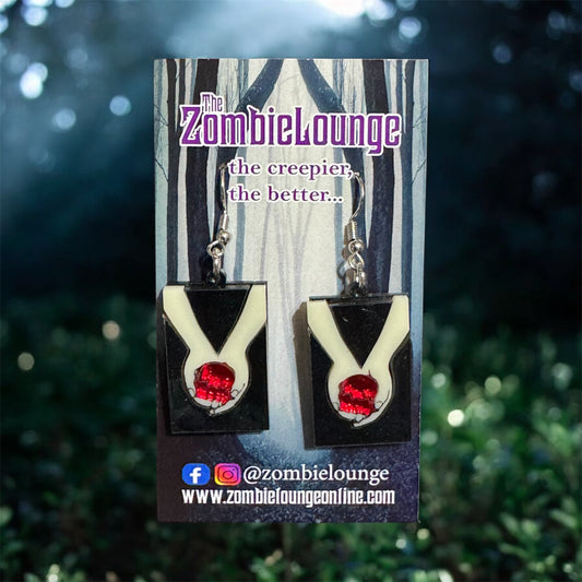 Twilight Book Earrings