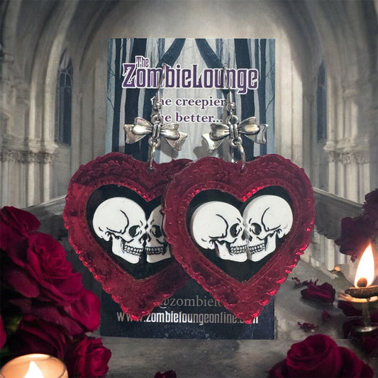 Framed Skeleton Lovers