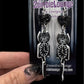 Retro Cat Clock Earrings