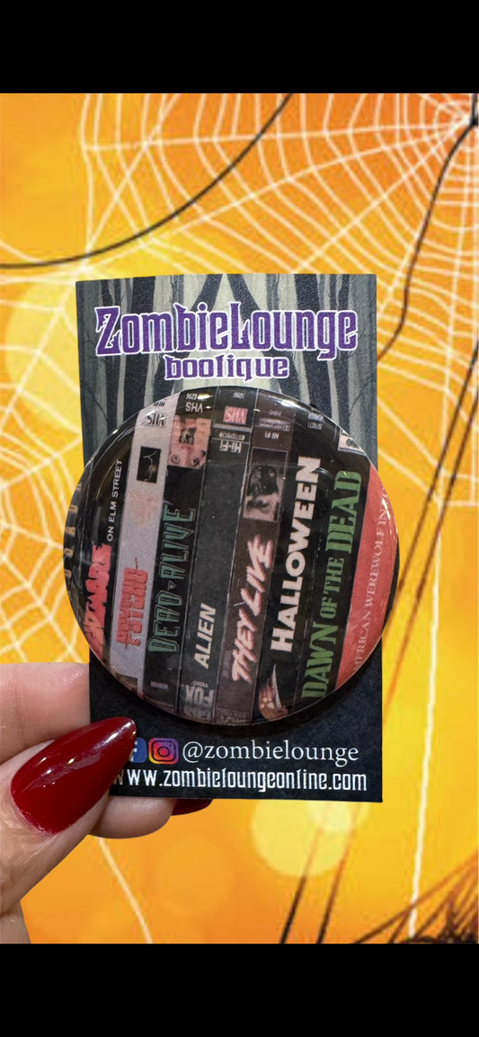 Horror Movies Button