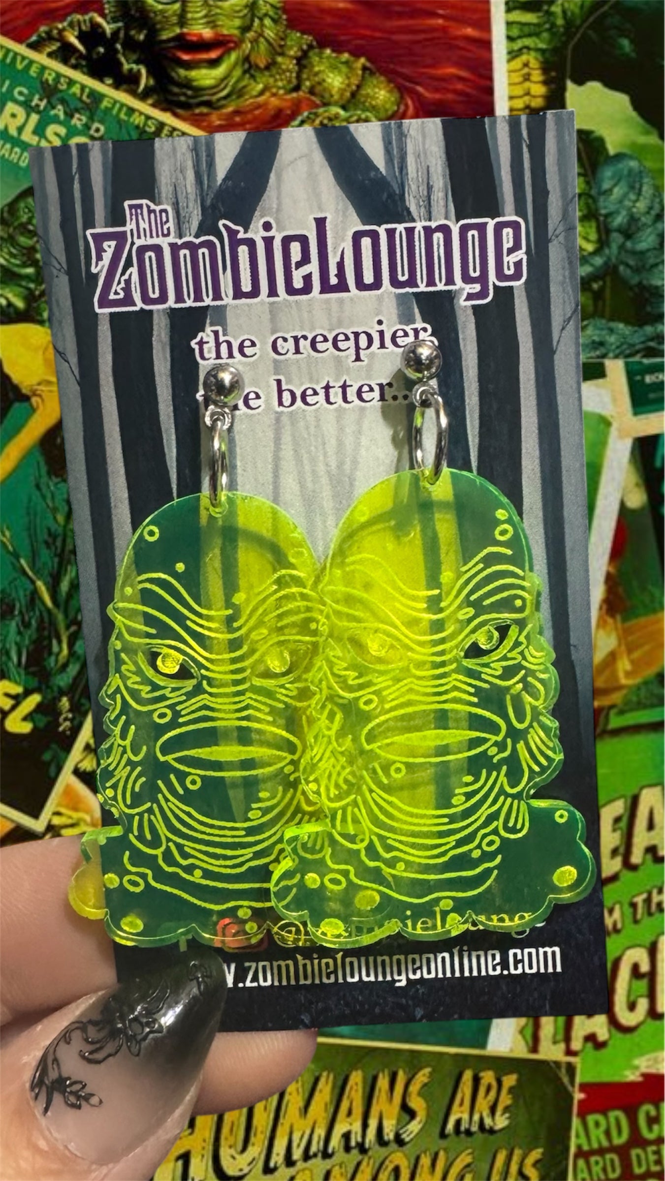 Creature Earrings