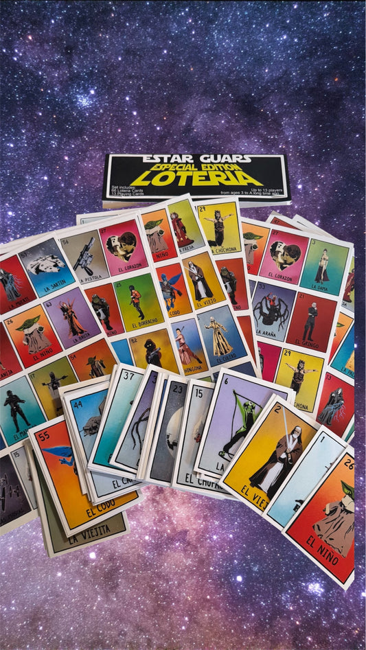 Estar Guars Loteria Cards