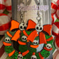 Creepmas Wreath Earrings