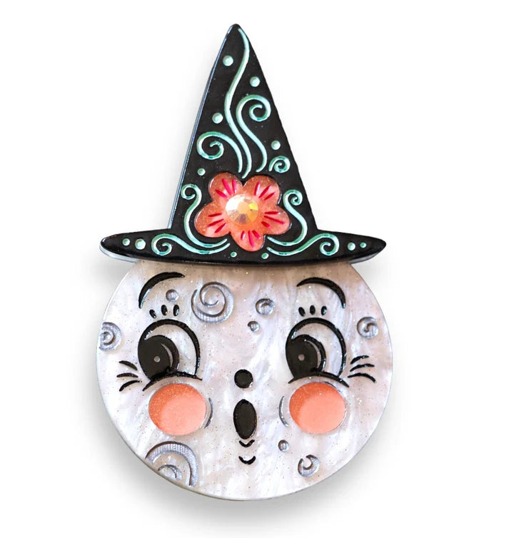 Blooming Luna Brooch