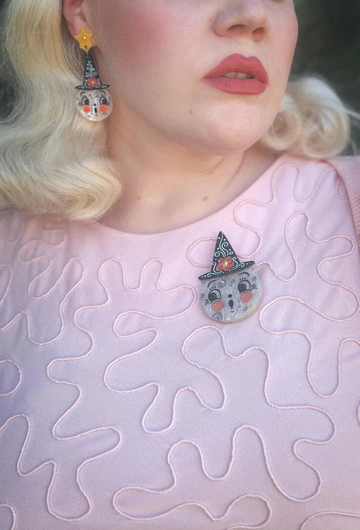 Blooming Luna Brooch