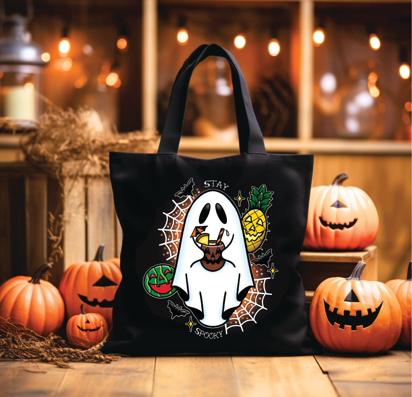 Spooky Summerween Tote Bag