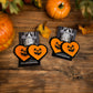 Halloween Hearts Earrings