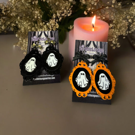 Ghost Frame Earrings