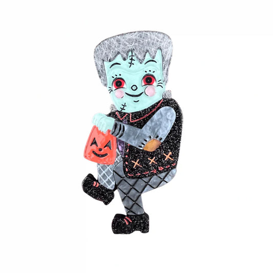 Frankenstomp Brooch
