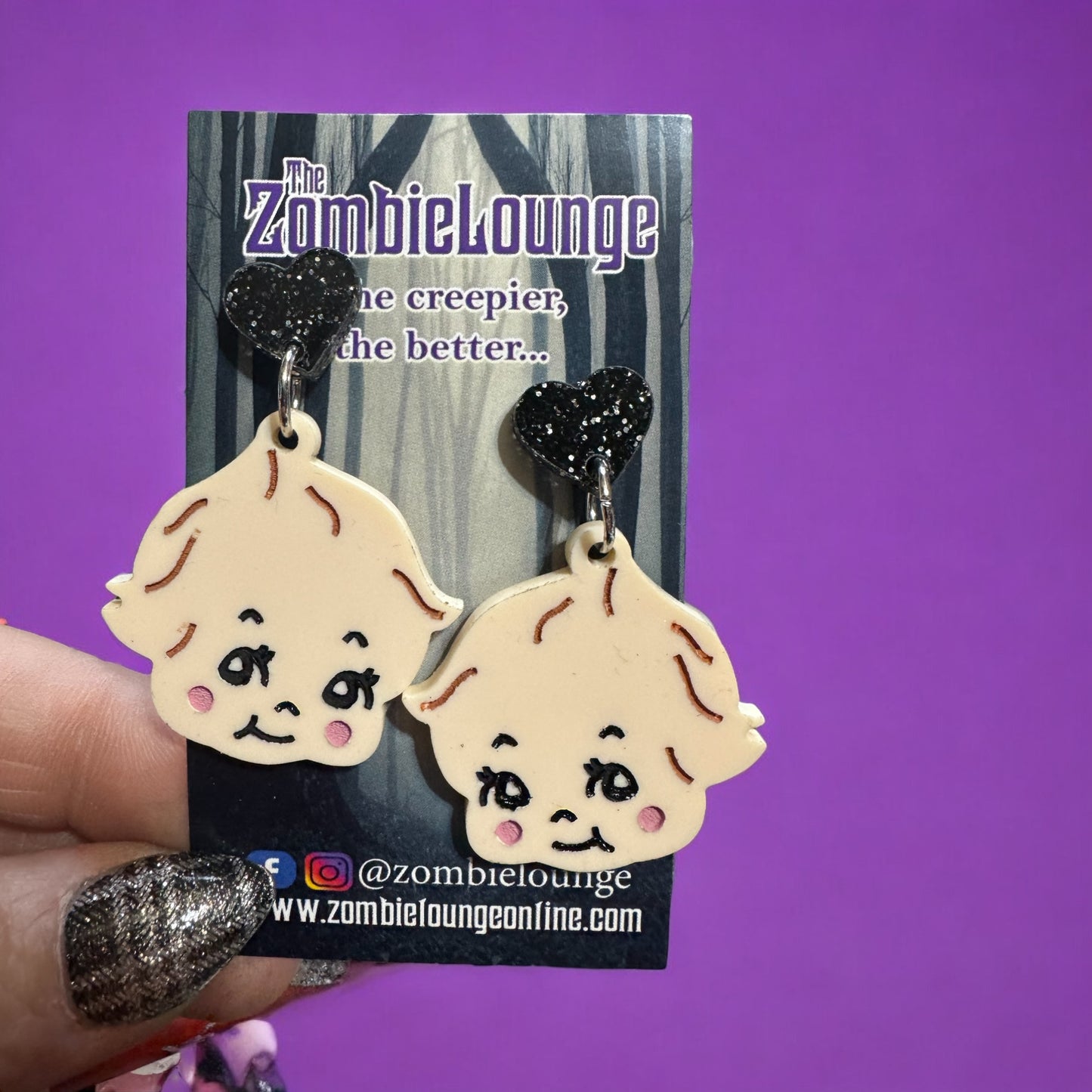 Kitschy Kewpie Earrings