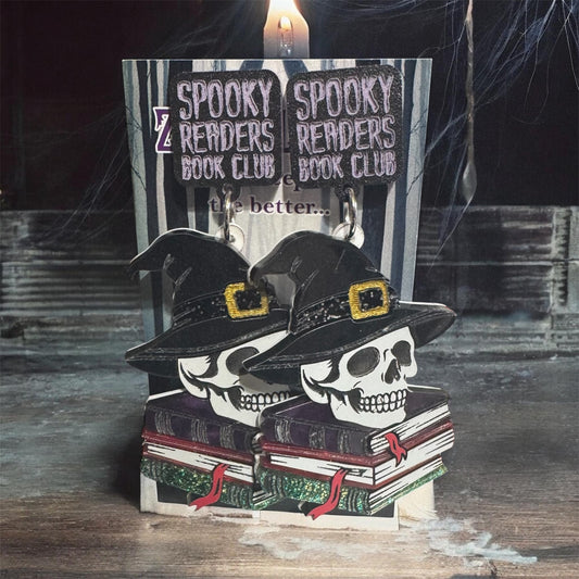 Spooky Book Club Earrings