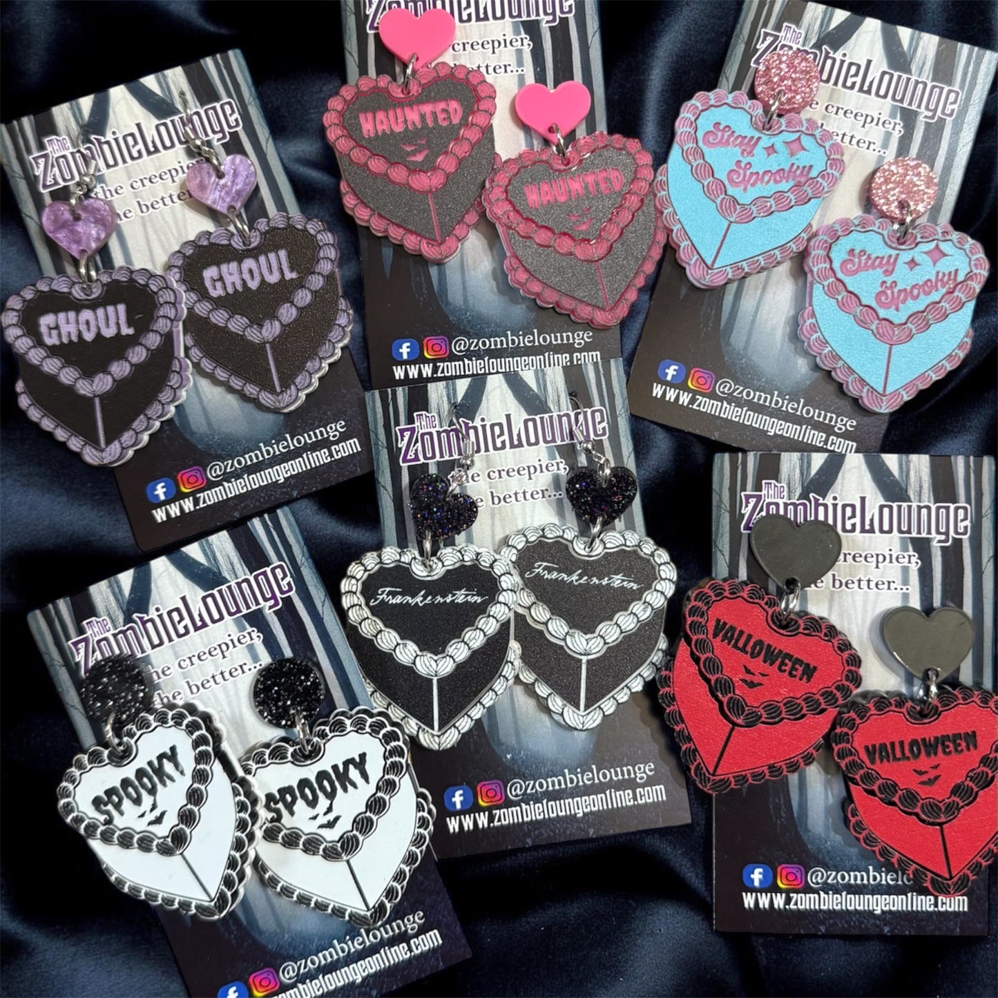 Spooky Cake Earrings