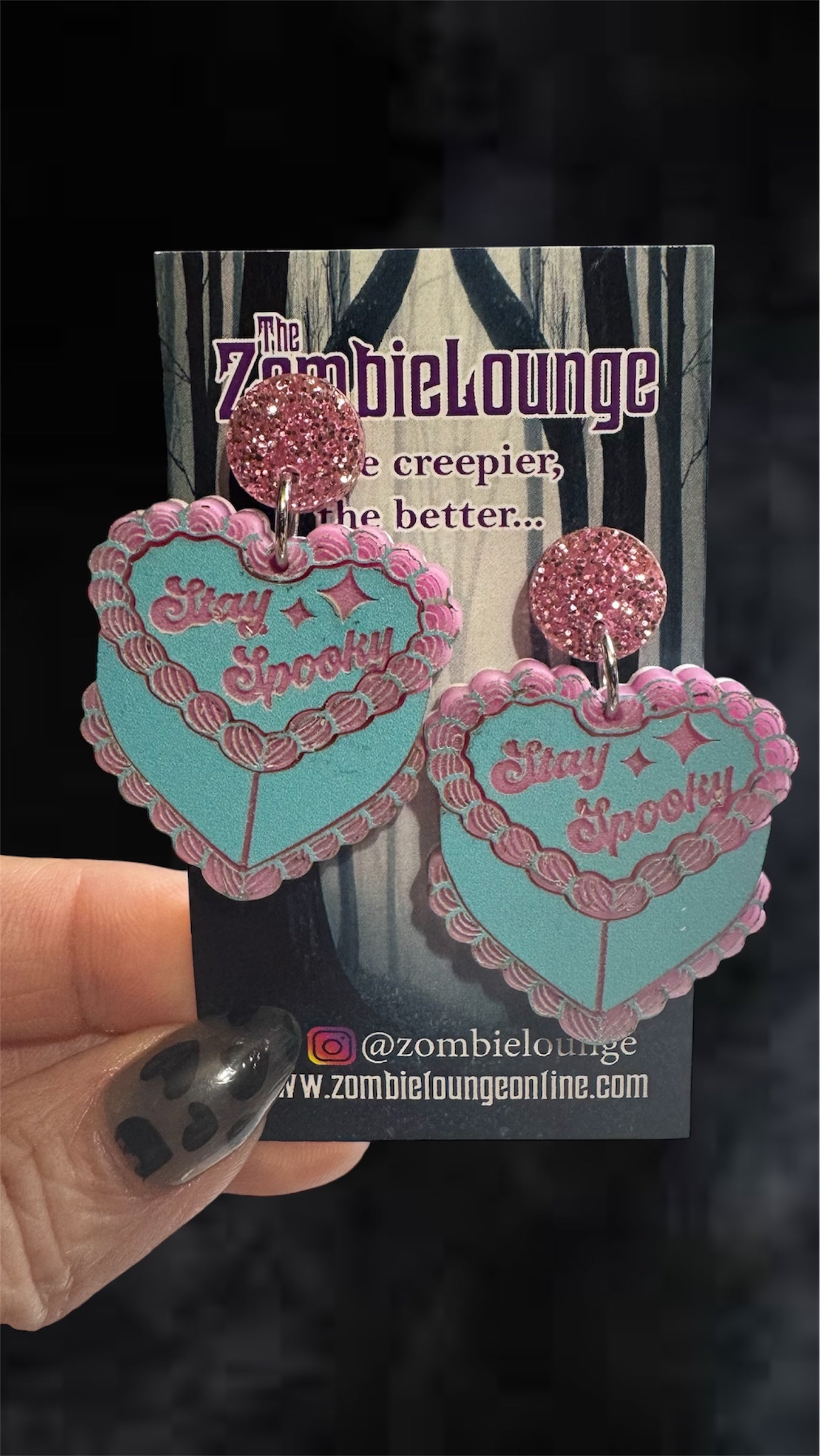 Spooky Cake Earrings