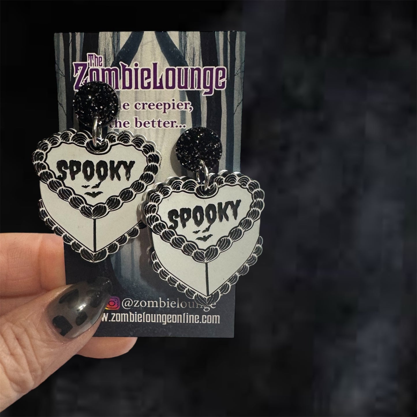 Spooky Cake Earrings