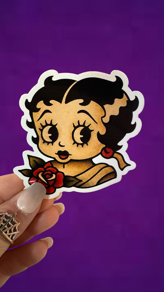 Bride Betty Sticker
