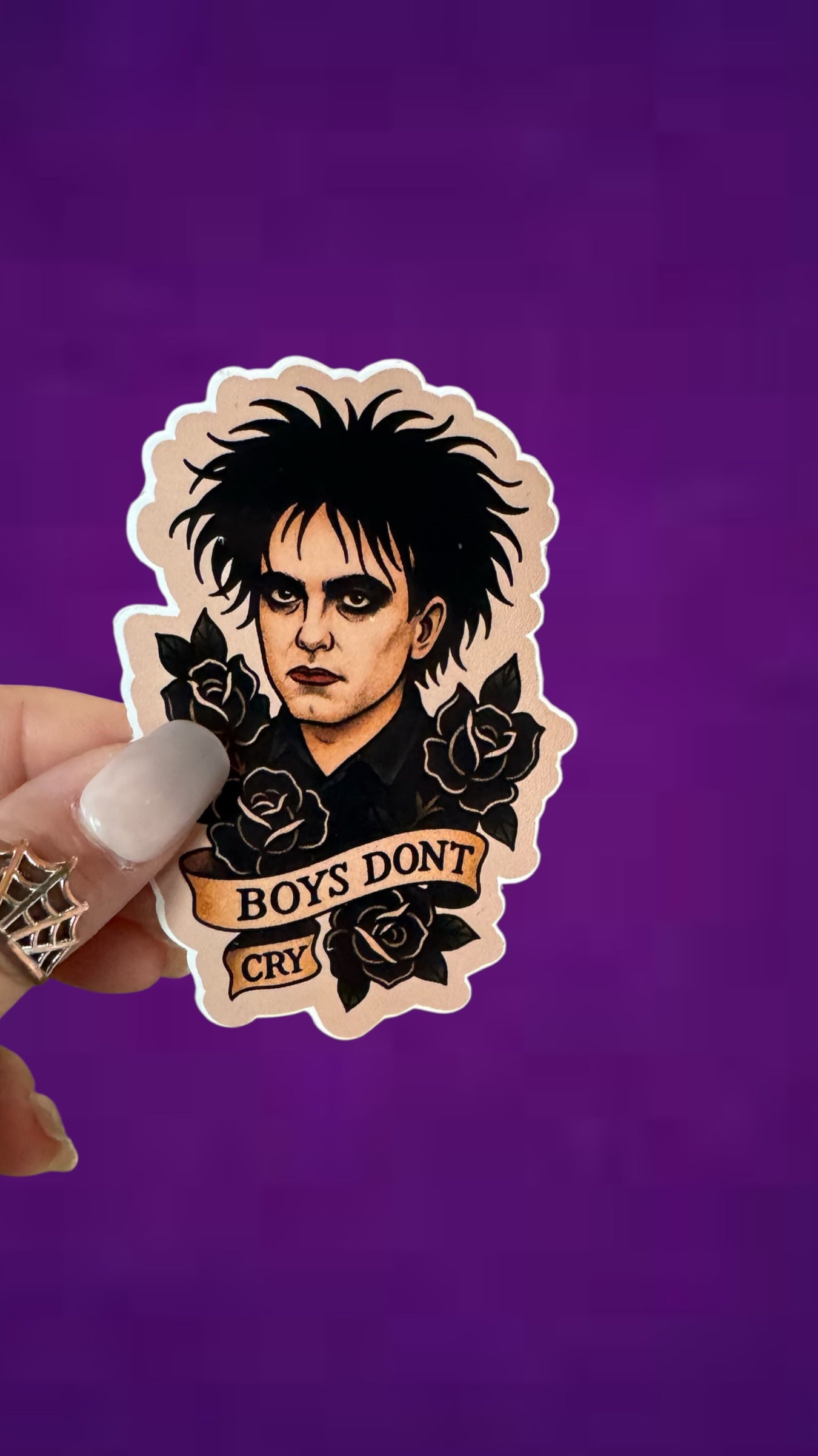 Boys Don’t Cry Sticker