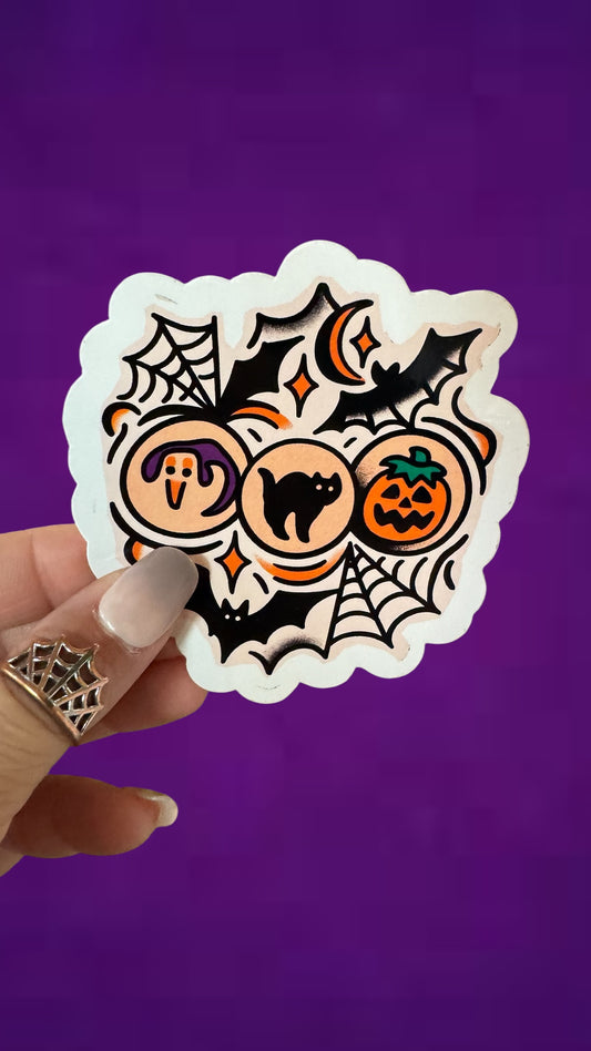 Halloween Cookies Sticker