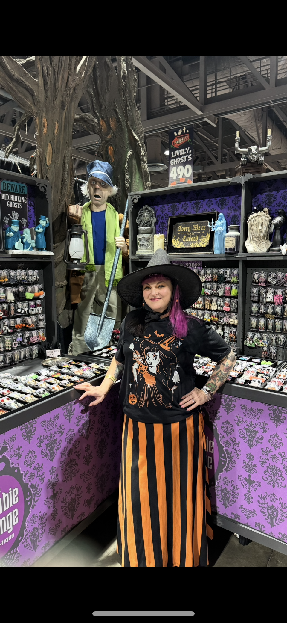 Halloween Orange Witch Shirt