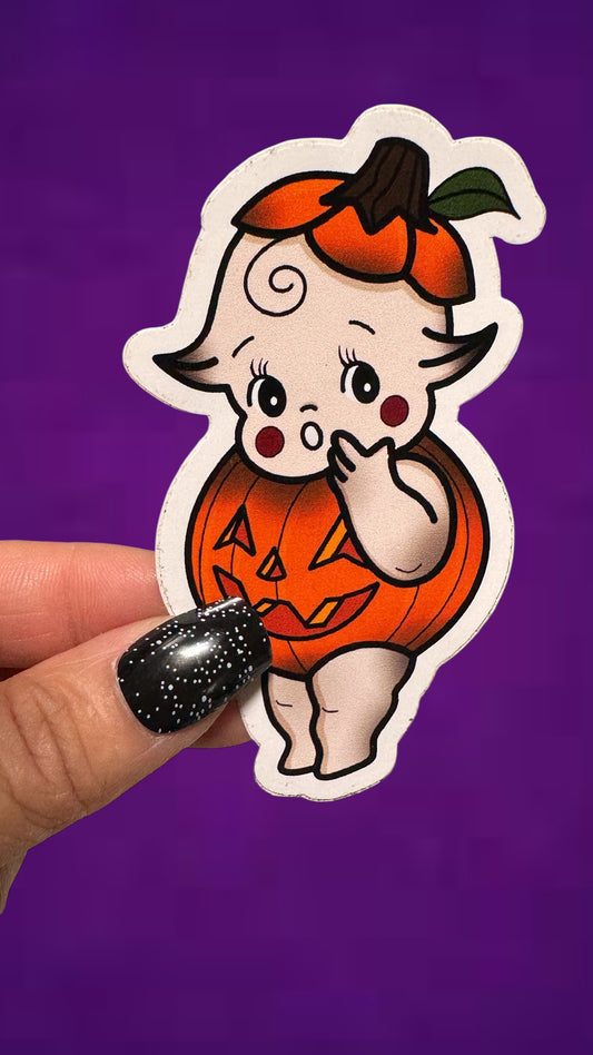 Pumpkin Spooky Kid