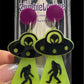 UFO Bigfoot Earrings