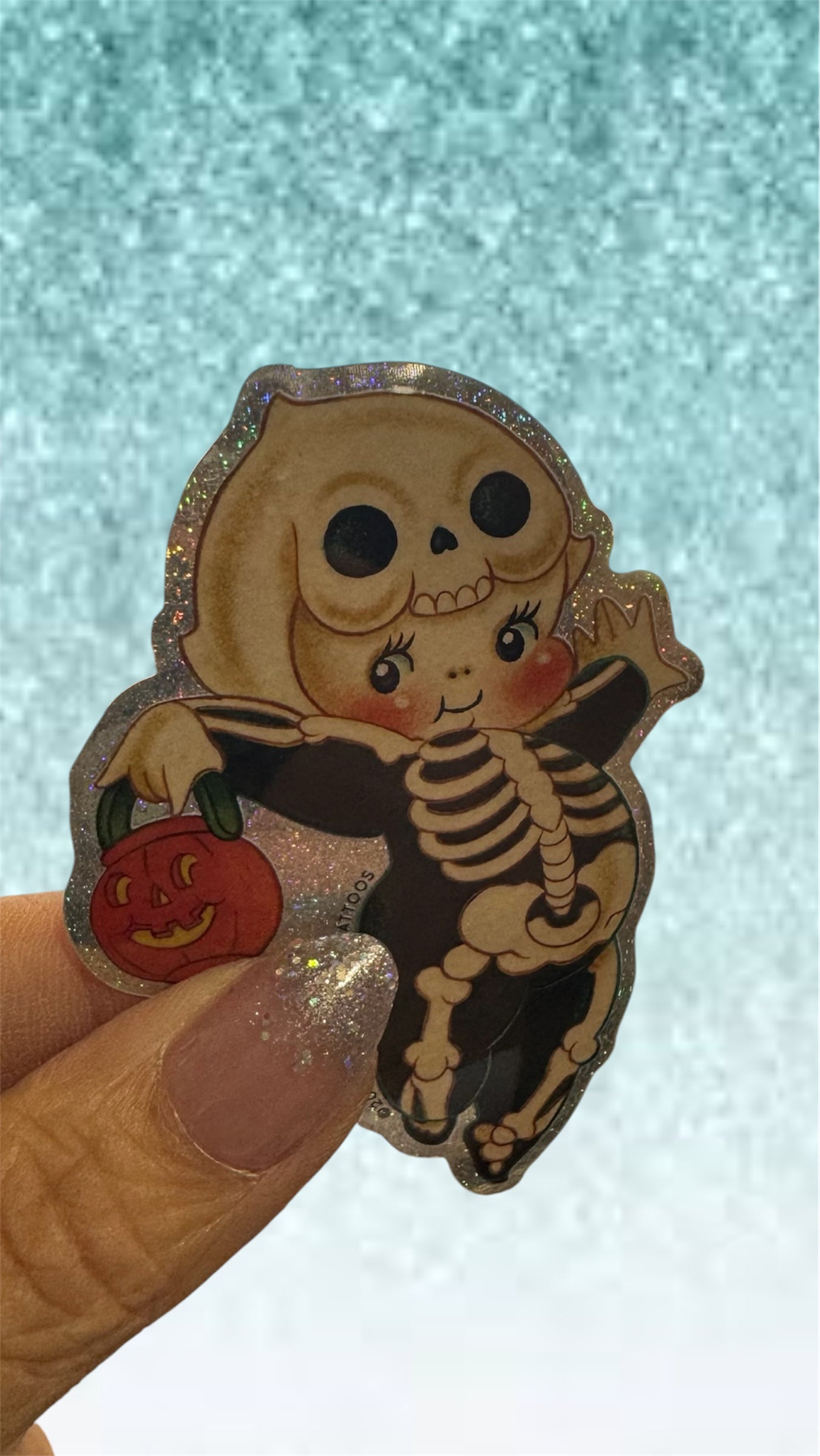 Sam the Skelly Sticker