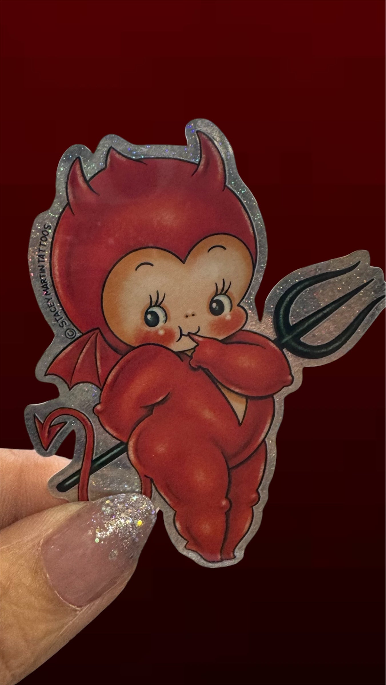 Luci the Lil’ Devil sticker