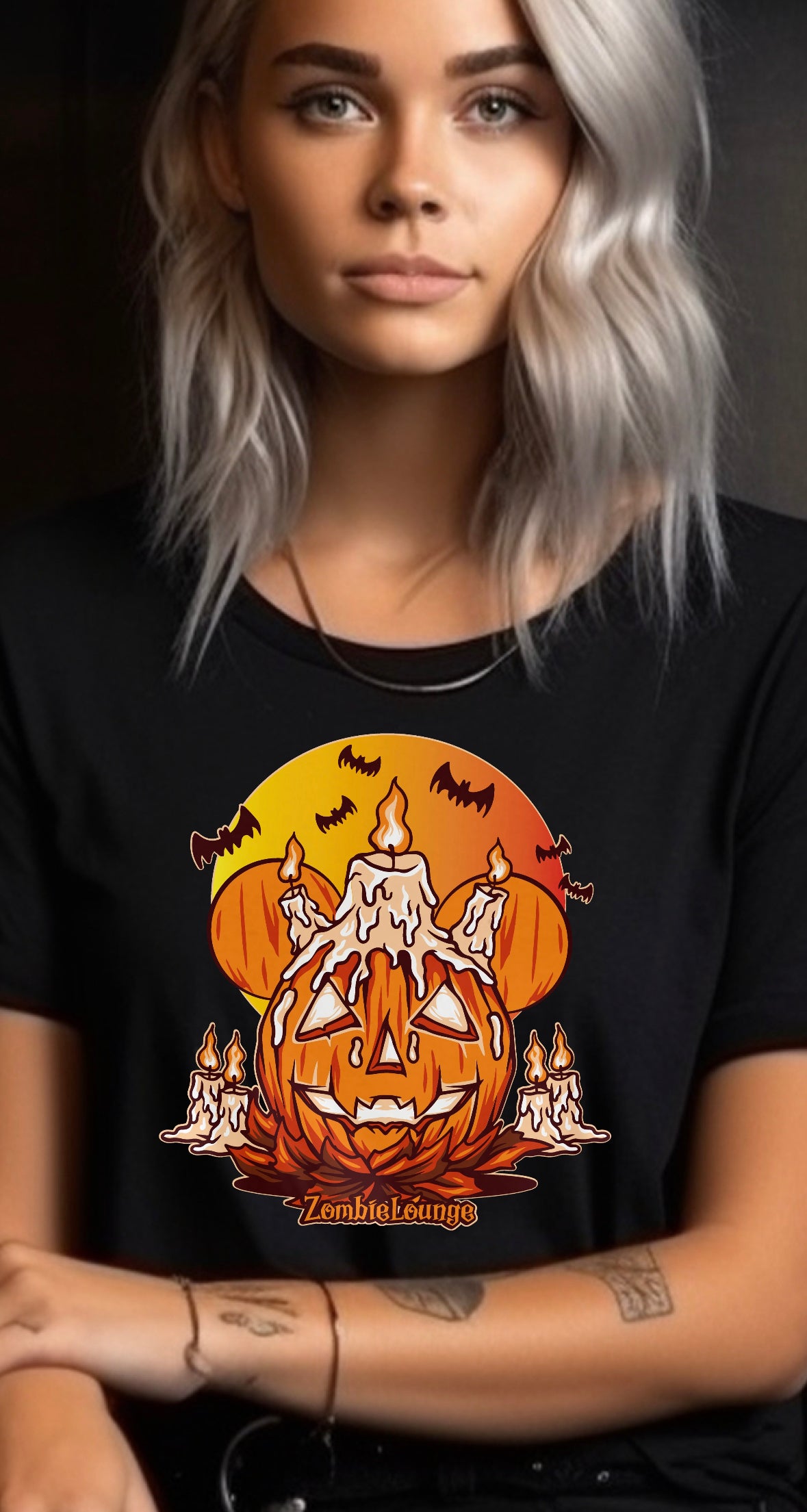 Spooky Pumpkin Mouse