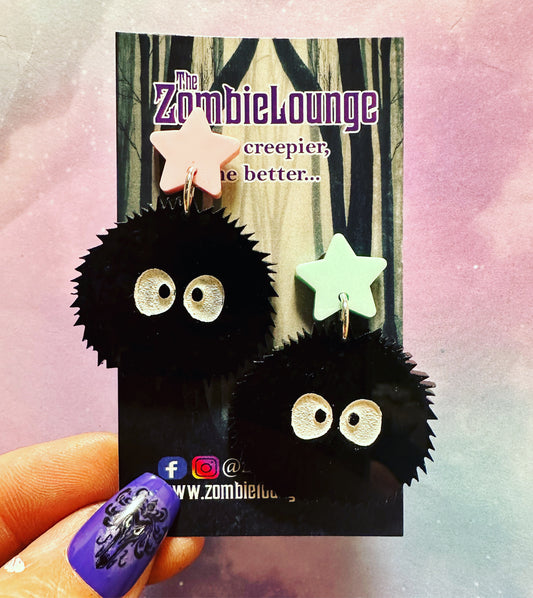 Black Sprite Earrings