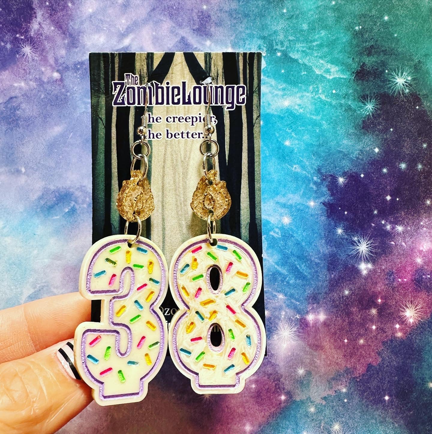 Birthday Candle Earrings