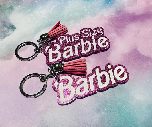 Plastic Doll Keychains