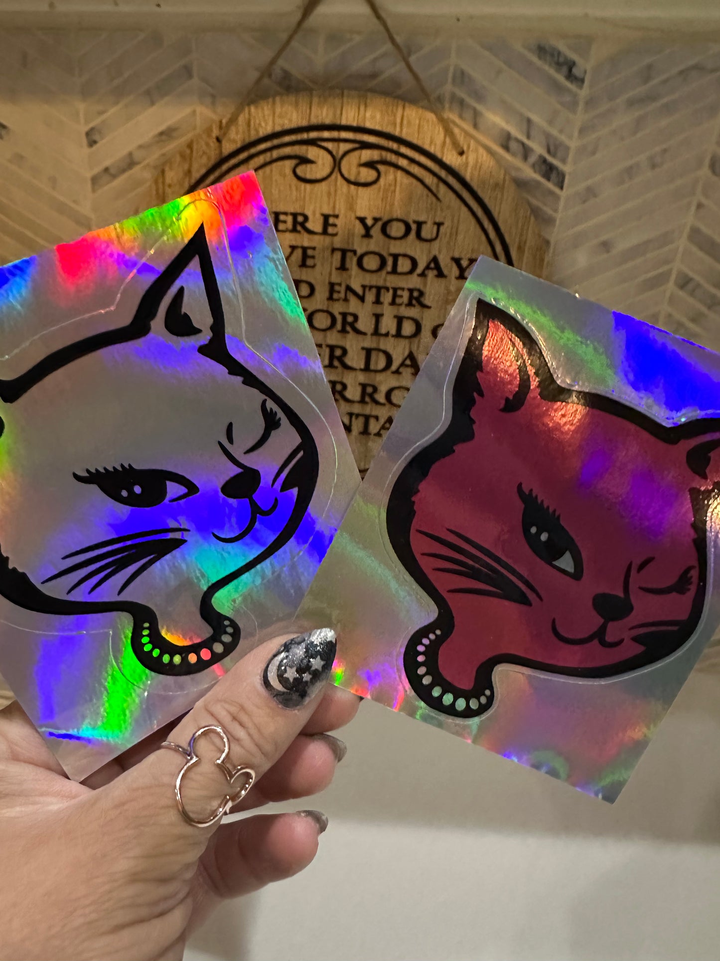 Retro Cat Sticker