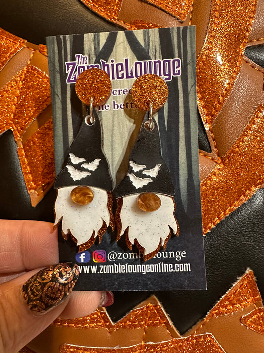 Halloween Gnome Earrings