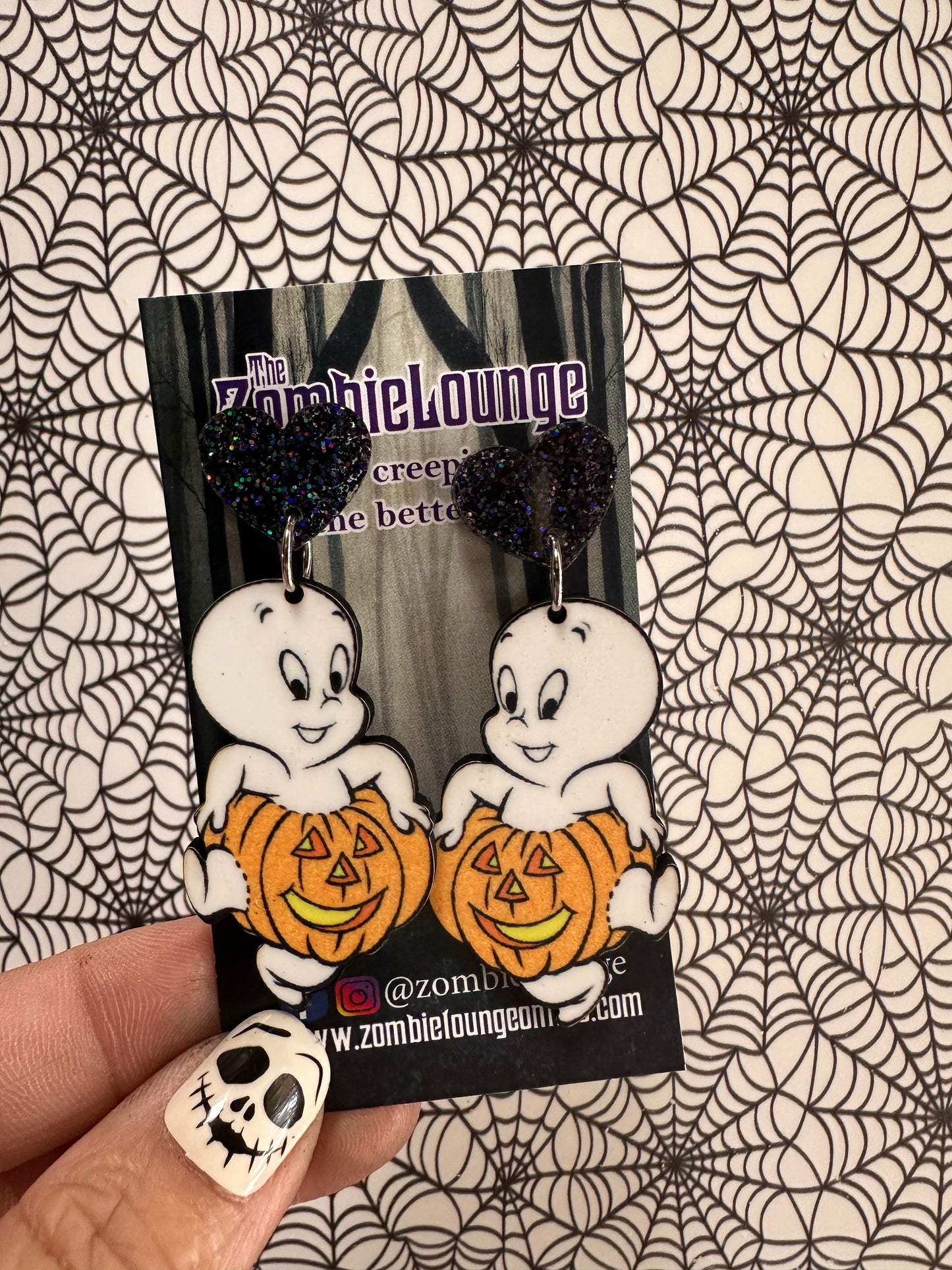 Cutie Ghost Earrings