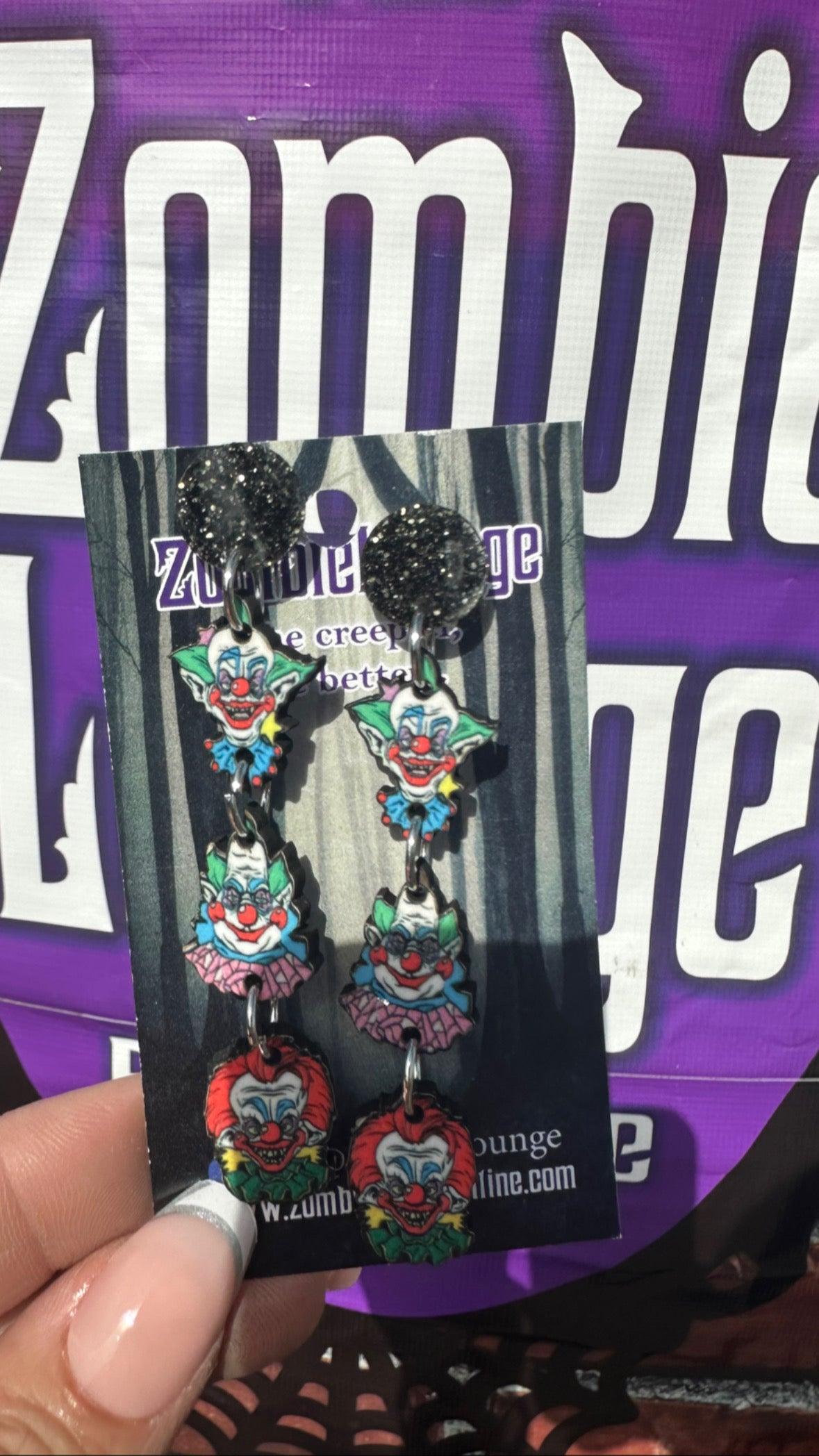 Killing Clowns Earrings