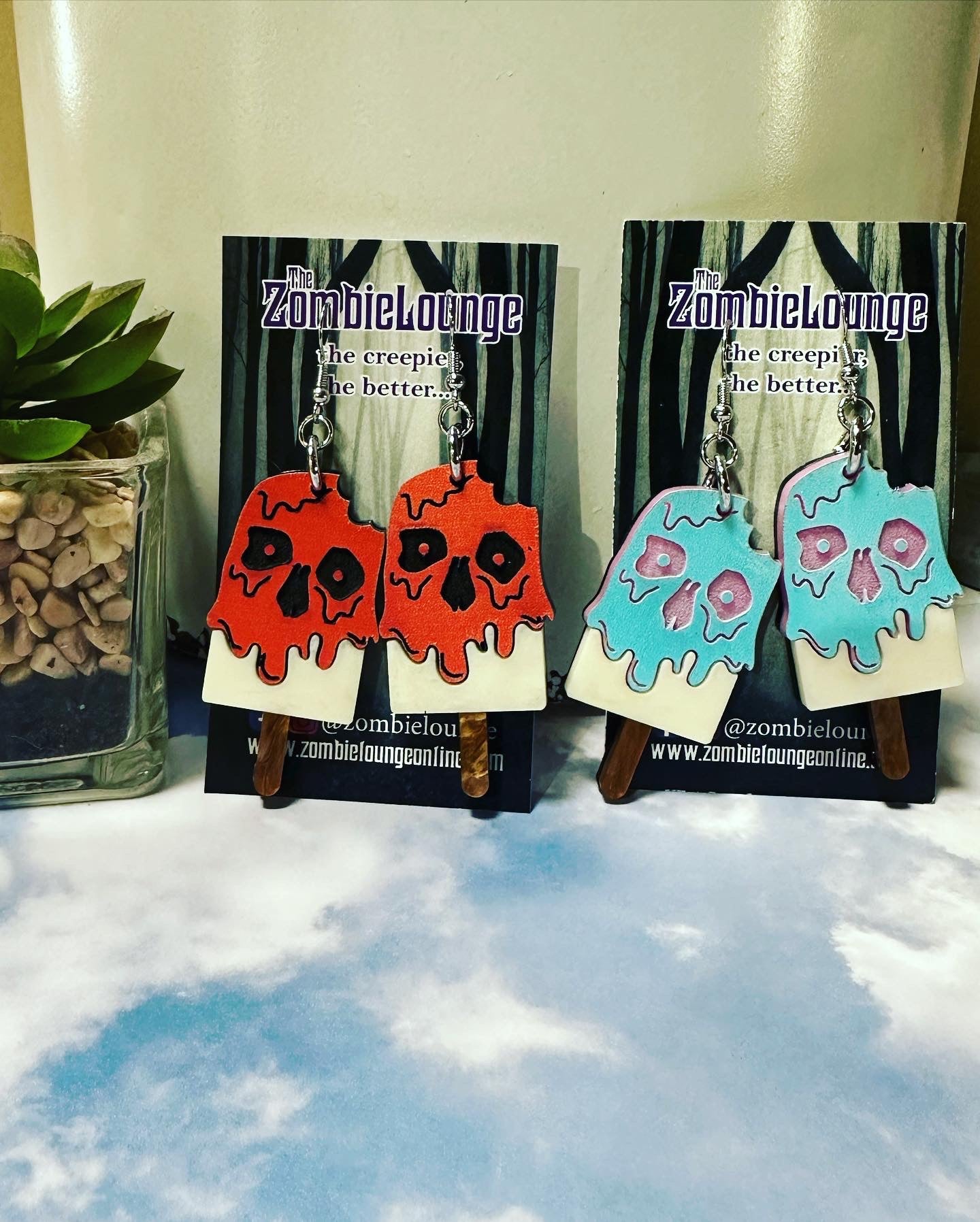 Spooky Popsicle Earrings