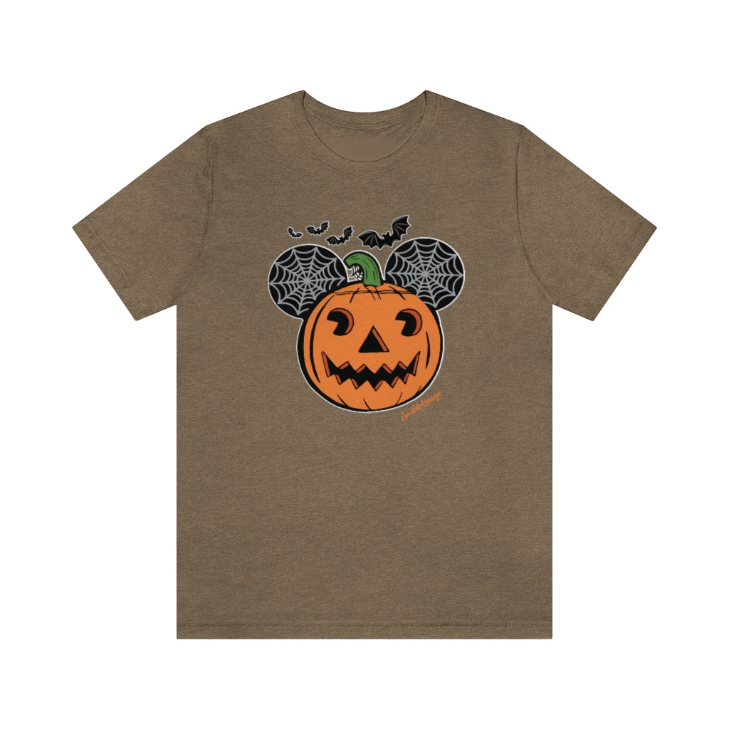 Halloween Pumpkin Unisex Jersey Short Sleeve Tee