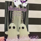 Ghost Resin Earrings