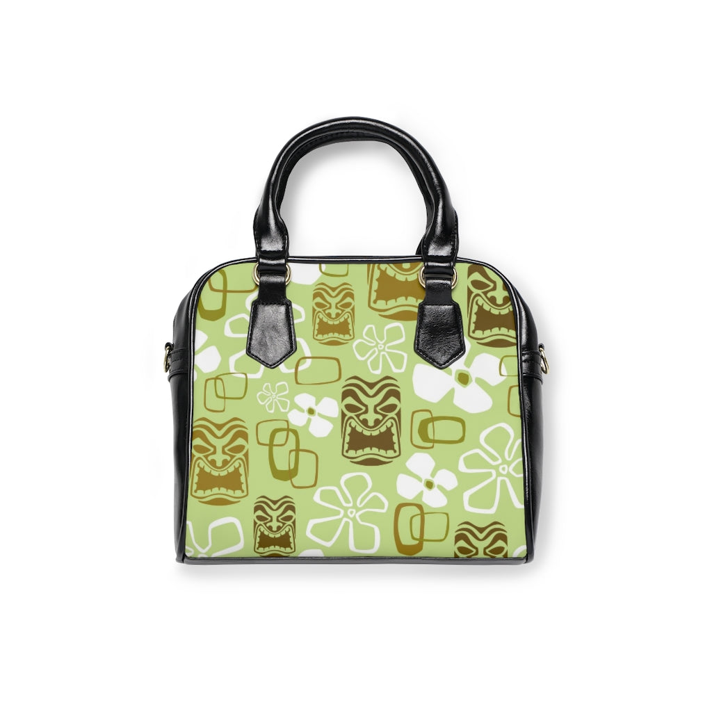 Tiki Man Shoulder Handbag