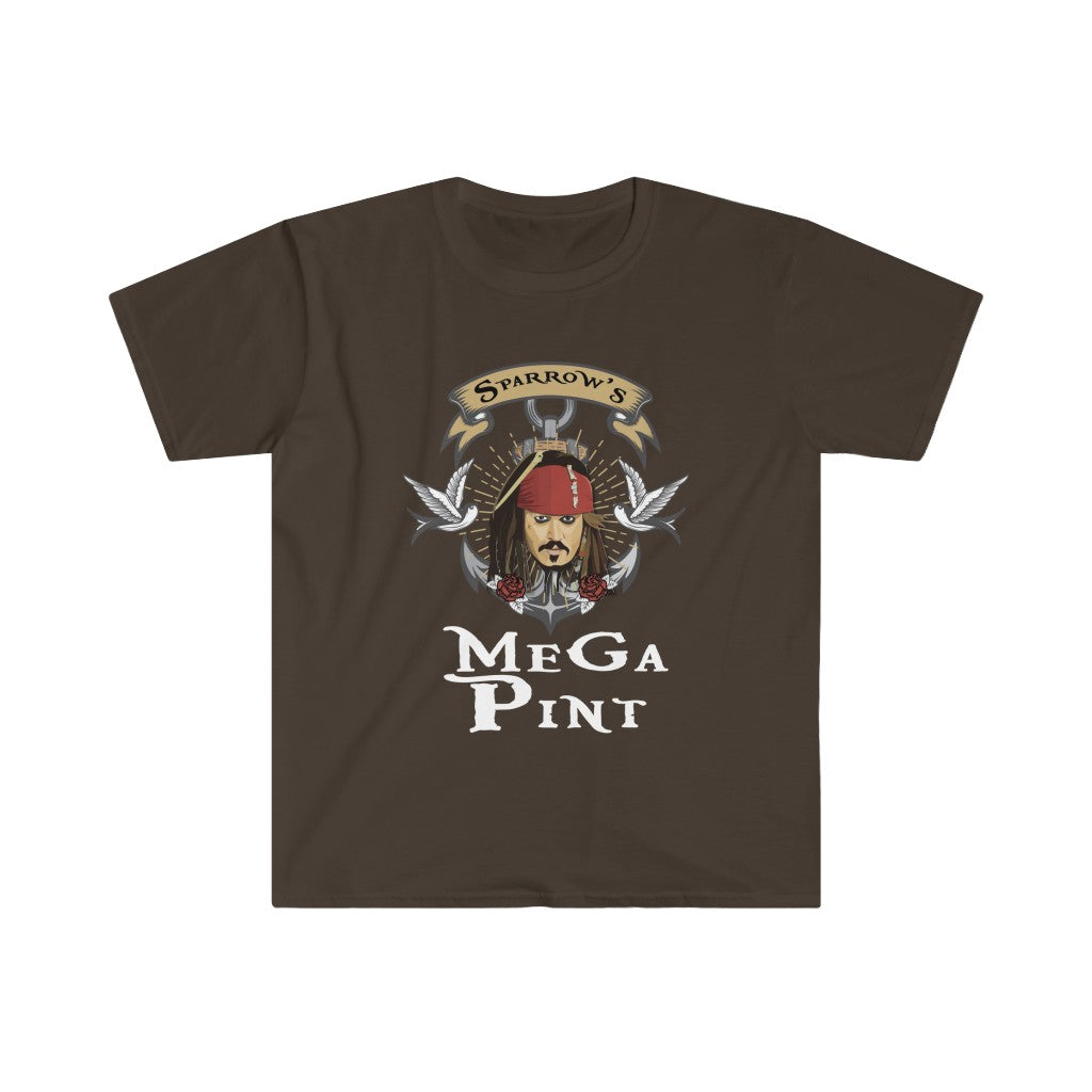 Sparrow's Mega Pint Unisex Softstyle T-Shirt