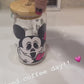 Scream Mickey Glass