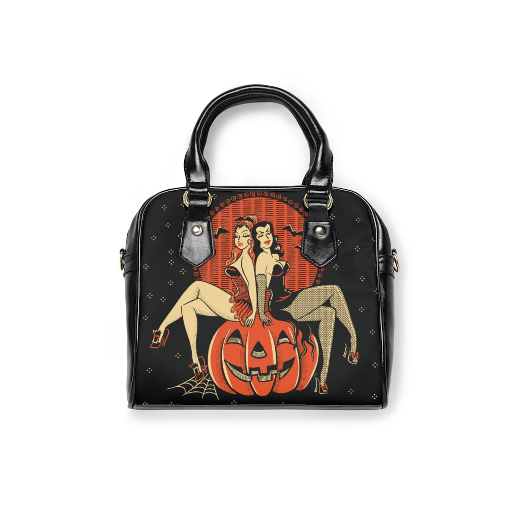 Halloween Pinup Shoulder Handbag