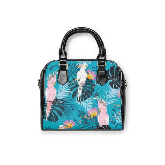 Tiki Birds Shoulder Handbag