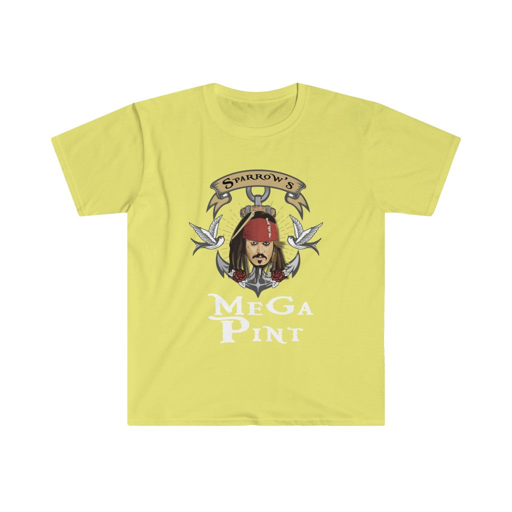 Sparrow's Mega Pint Unisex Softstyle T-Shirt