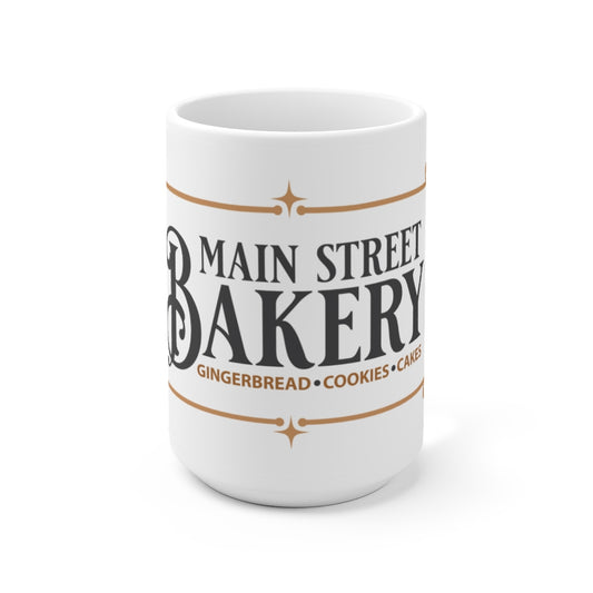 Main Street Bakery Ceramic Mug 15oz