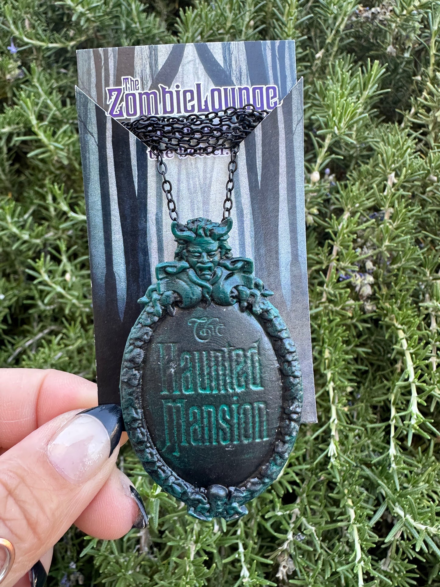 Haunted Plaque Earrings