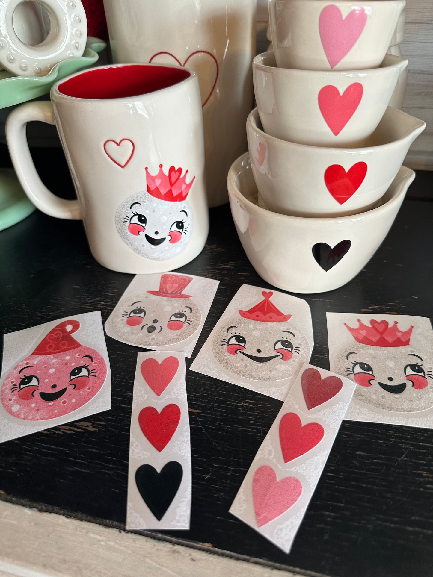 Valentines Love Luna Decals