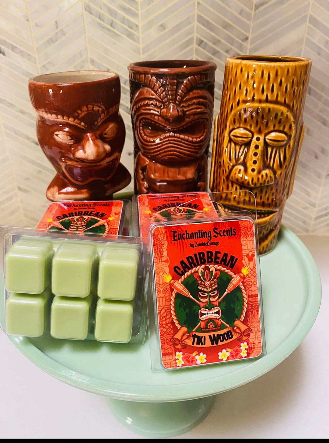 Caribbean Tiki Wood Wax Melts