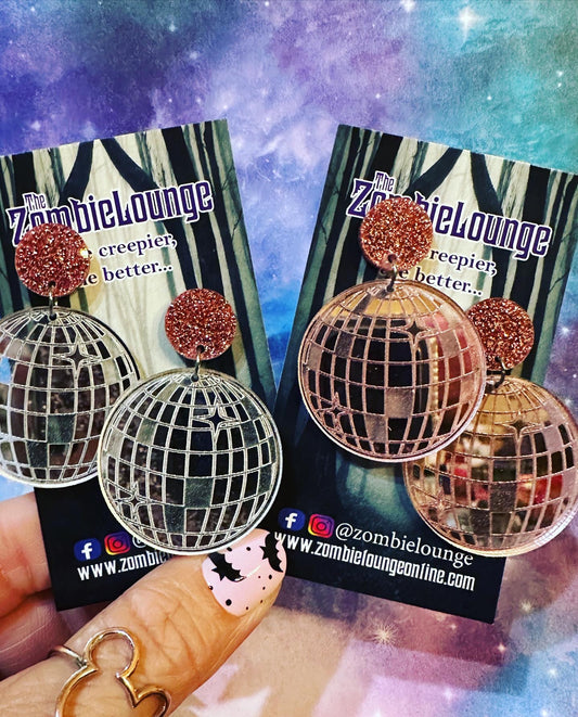 Disco Ball Earrings