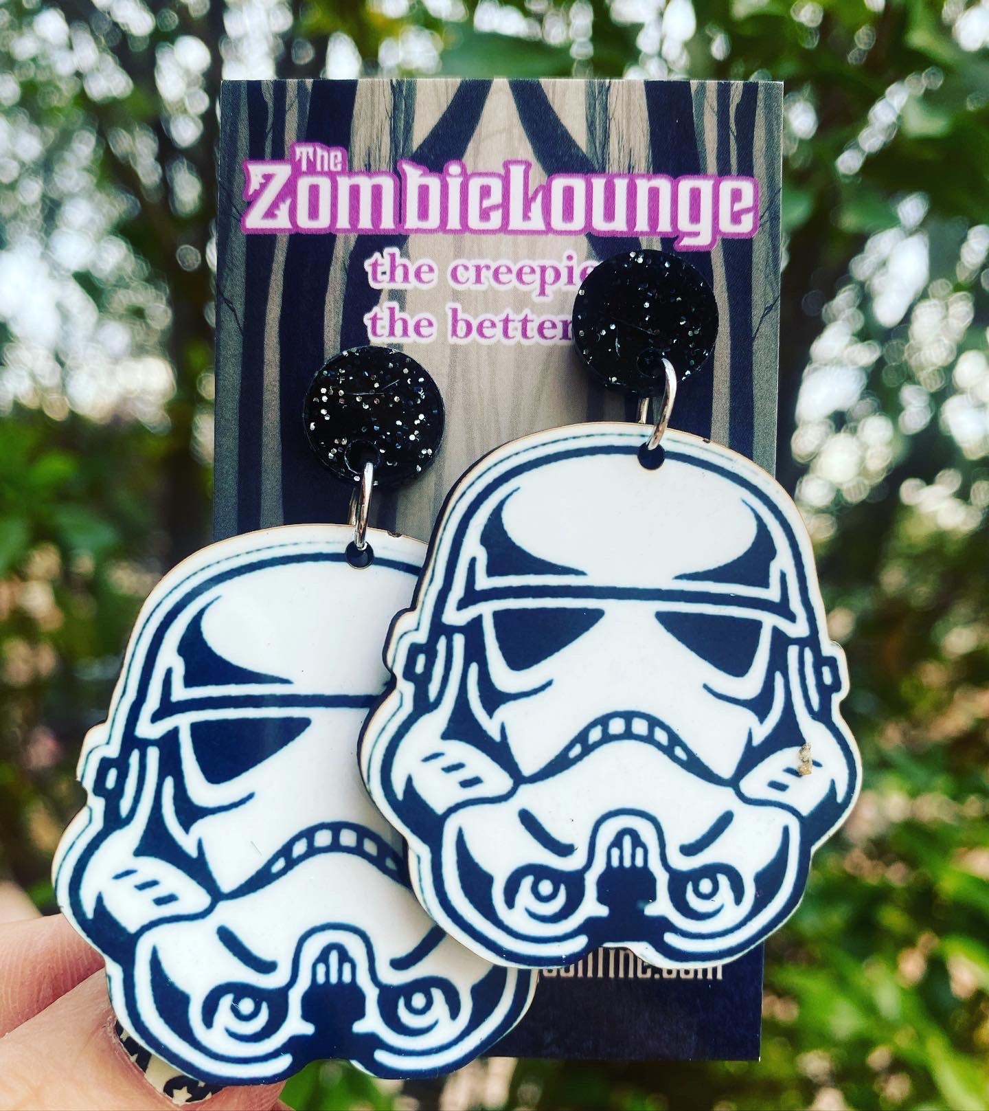 Trooper Hanging Earrings