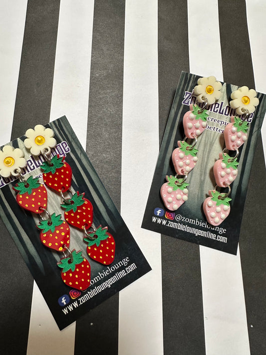 Strawberry Earrings